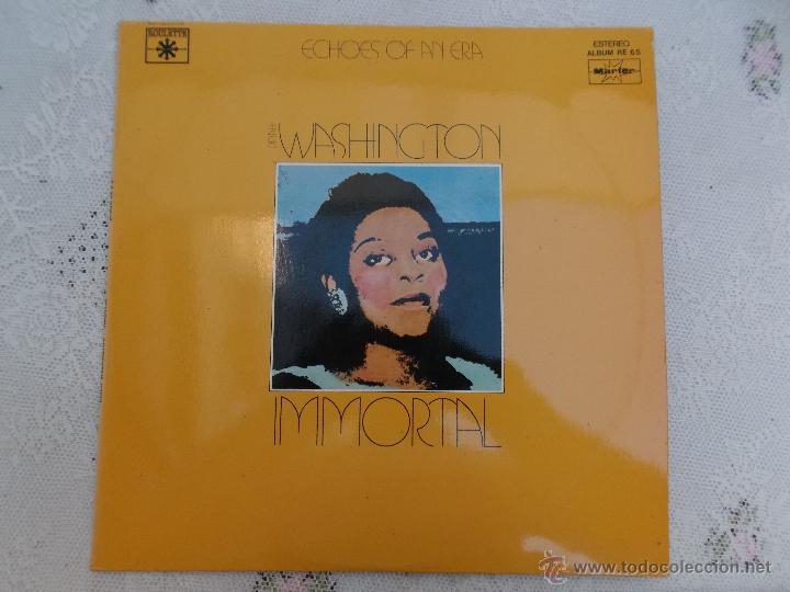 Disques de vinyle: DINAH WASHINGTON INMORTAL - MARFER RECODS 2LPS 1977