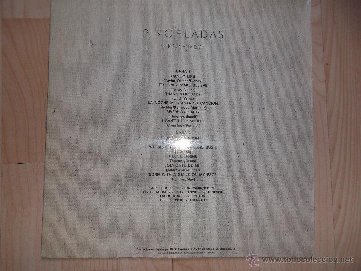 Discos de vinilo: MIKE KENNEDY PINCELADAS - BASF 1976 - Foto 3