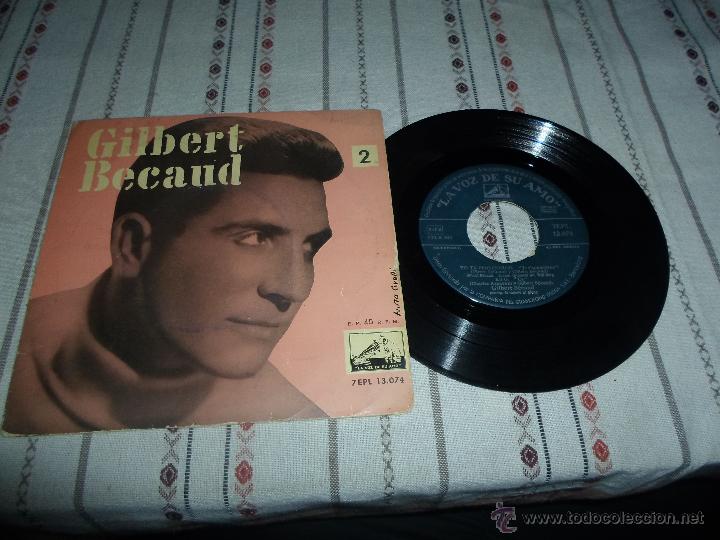 Discos de vinilo: gilbert becaud yo te pertenezco - Foto 1