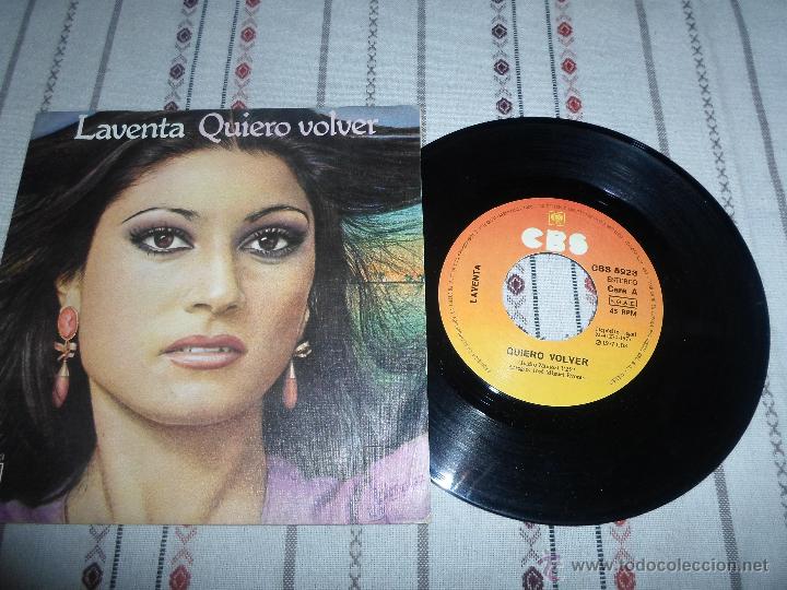 Discos de vinilo: LAVENTA QUIERO VOLVER - Foto 1