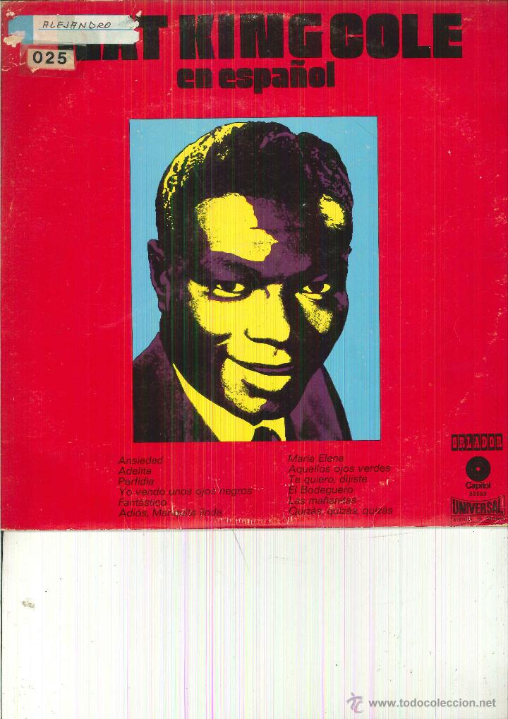Discos de vinilo: NAT KING COLE (EN ESPA&Ntilde;OL) - Foto 1