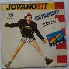 Discos de vinilo: JOVANOTTI - GIMME FIVE / PARTY PRESIDENT (PROMO 1988). Lote 54982347