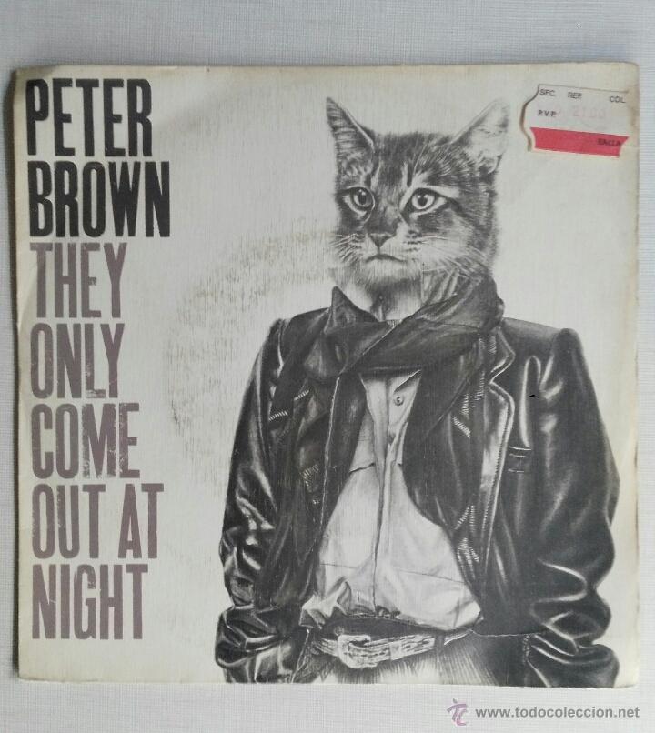 Discos de vinilo: Peter Brown The only come out at night - Foto 1