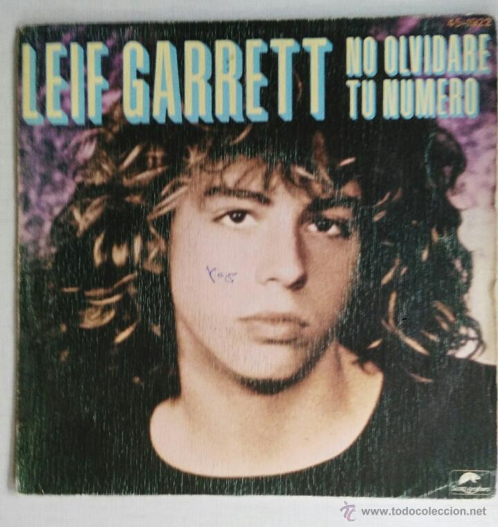 Discos de vinilo: Leif Garrett No olvidar&eacute; tu n&uacute;mero - Foto 1