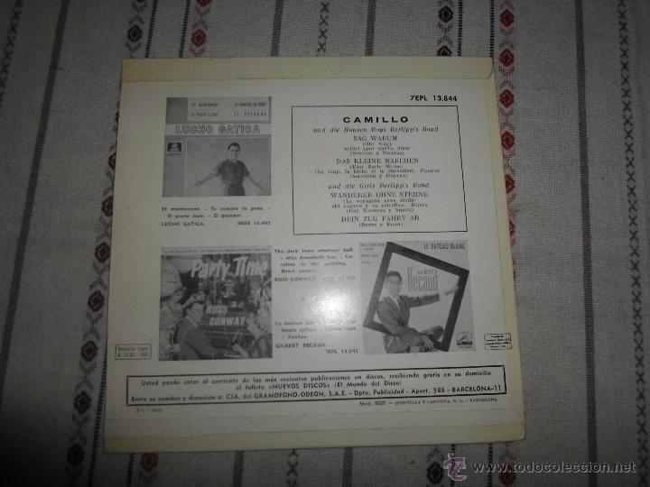 Discos de vinilo: SAG WARUM CAMILO - Foto 2