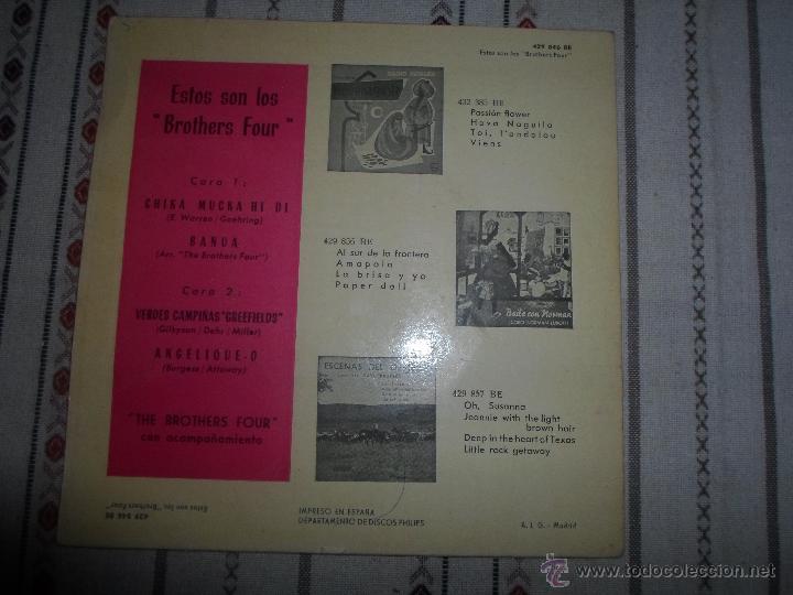 Discos de vinilo: ESTOS SON LOS BROTHERS FOUR - Foto 2