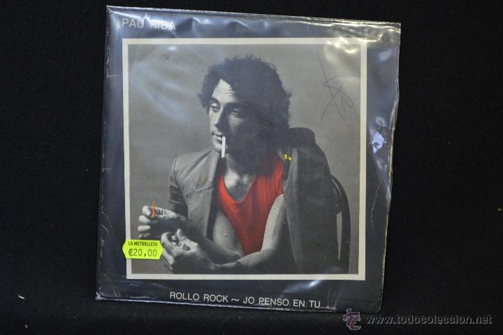 Discos de vinilo: PAU RIBA - ROLLO ROCK / JO PENSO EN TU - SINGLE - Foto 1