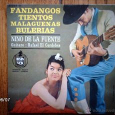 Discos de vinilo: NINO (NIÑO) DE LA FUENTE - GUITARRA RAFAEL EL CORDOBES - EDICIÓN FRANCESA . Lote 54993031