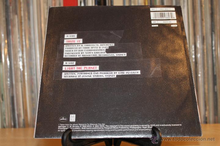 Discos de vinilo: INXS SG TASTE IT 80S - Foto 2
