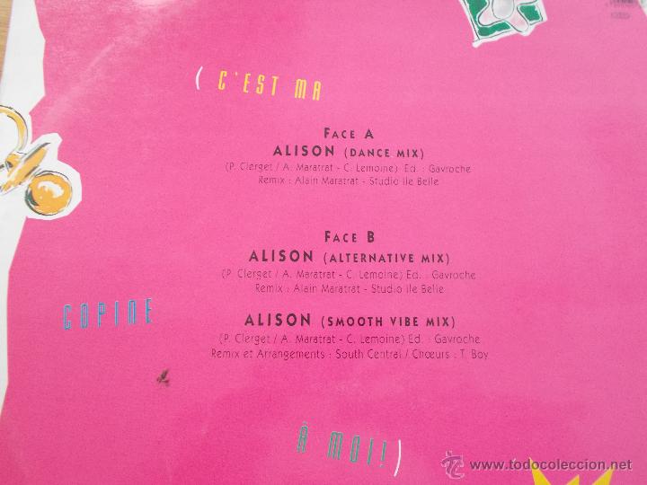 Discos de vinilo: JORDY ALISON. MAXI 12 - Foto 3