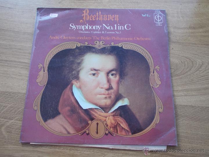 Discos de vinilo: BEETHOVEN. SYMPHHONY N&ordm; 1 IN C - Foto 1