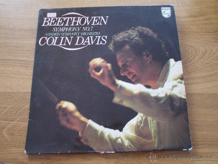 Discos de vinilo: BEETHOVEN.SYMPHONY N&ordm; 7.. COLIN DAVIS - Foto 1