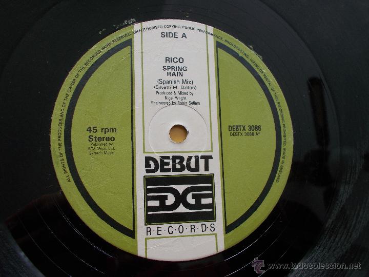 Discos de vinilo: RICO SPRING RAIN - Foto 2