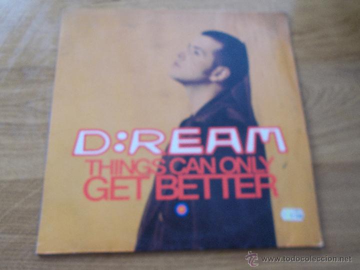 Discos de vinilo: D:REAM. THINGS CAN ONLY GET BETTER - Foto 1