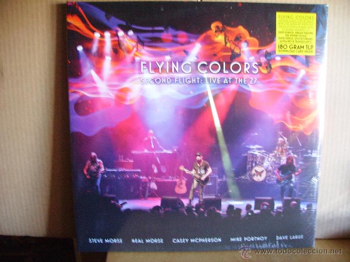 Discos de vinilo: FLYING COLORS ---- SECOND FLIGHT. LIVE AT THE Z7 - NUEVO - Foto 1