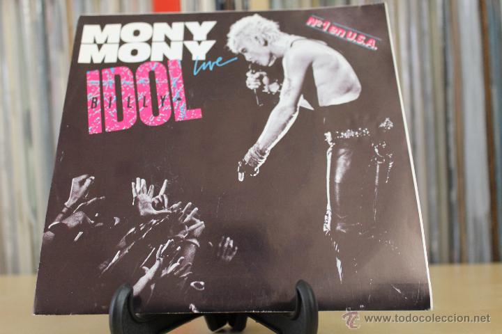 Discos de vinilo: BILLY IDOL SG MONY MONY 80S - Foto 1