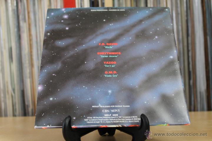 Discos de vinilo: TECHNO TODO SG 80S SPAIN PROMO - Foto 2