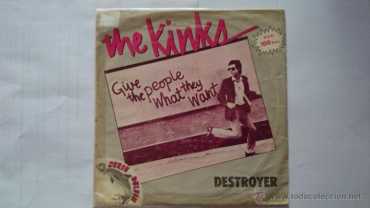 Discos de vinilo: THE KINKS - DESTROYER / BETTER THINGS (1981) - Foto 1