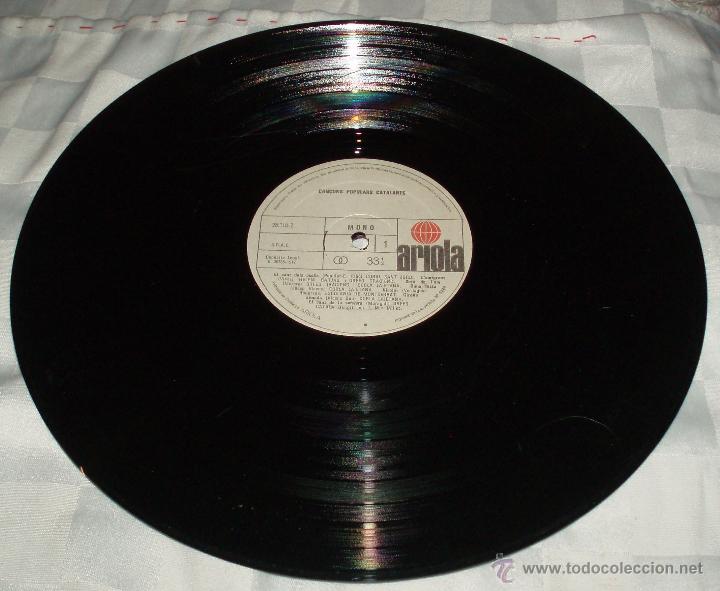 Discos de vinilo: lp can&ccedil;ons populars catalanes  Ariola a&ntilde;o 1977