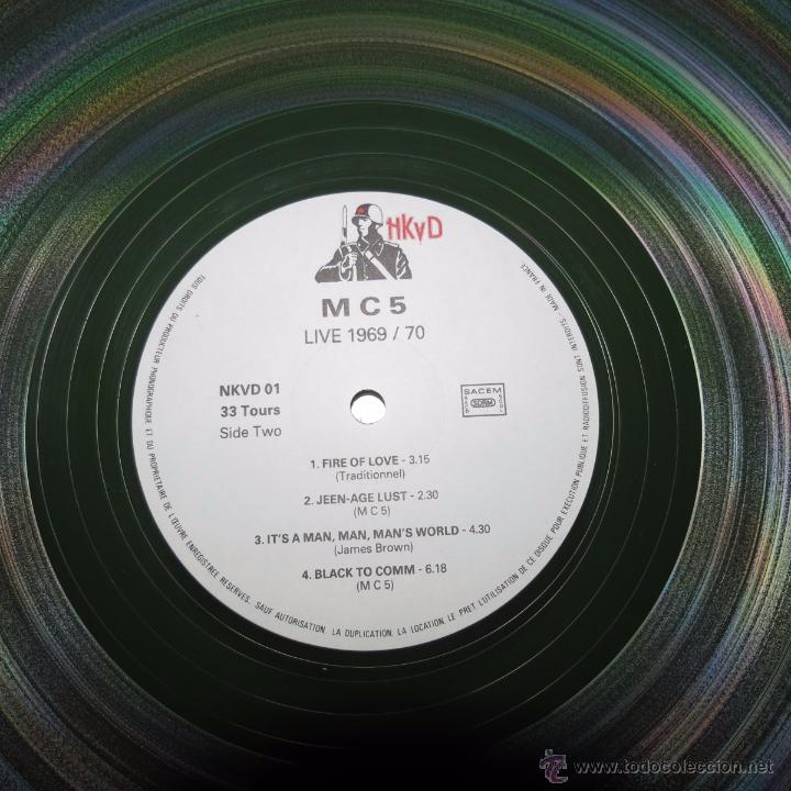 Discos de vinilo: mc5 - live 1969-1970 - Foto 3