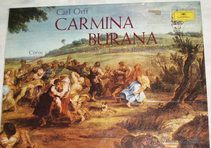 Discos de vinilo: lp carmina burana carl orff - Foto 1