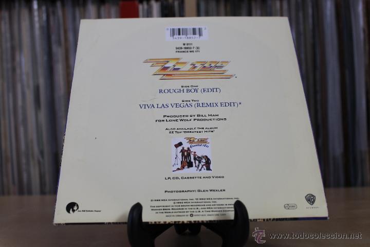 Discos de vinilo: ZZ TOP SG ROUGH BOY 80S GERMANY - Foto 2