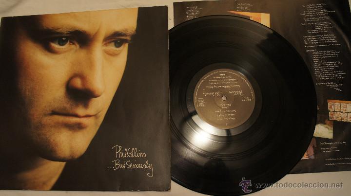 Discos de vinilo: PHIL COLLINS - BUT SERIOUSLY - GERMANY 1989 - Foto 1