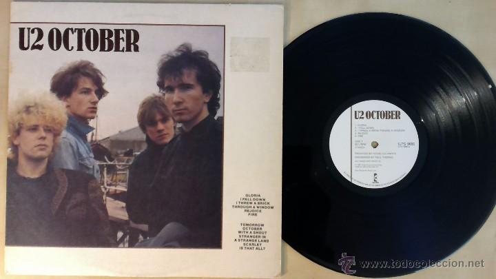 Discos de vinilo: U2 -OCTOBER- LP 1981 ISLAND RECORDS UK - Foto 1