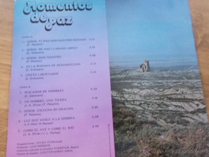 Discos de vinilo: MOMENTOS DE PAZ - Foto 3