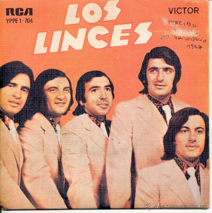 Disques de vinyle: LOS LINCES AHI VAN CAMINO HACIA EL ALTAR+1 RCA VICTOR YPPE 1-704 PORTUGAL
