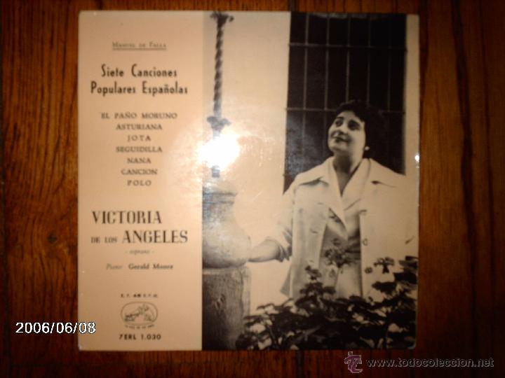 Victoria De Los Angeles Siete Canciones Populares Españolas El Paño Moruno 6 - 