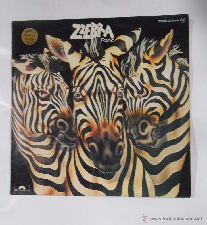 Discos de vinilo: ZZEBRA. PANIC. LP. TDKDA1 - Foto 1