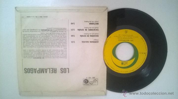 Discos de vinilo: LOS RELAMPAGOS Alborada Gallega - Foto 2