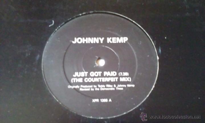 Discos de vinilo: Johnny Kemp - Just Got Paid - 1988 - Foto 1