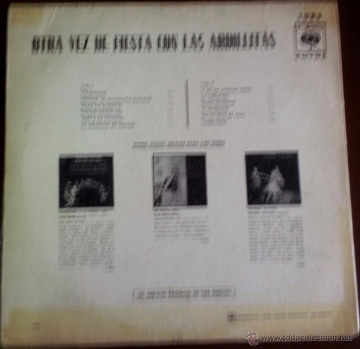 Discos de vinilo: LP argentino de Las Ardillitas año 1964 - Foto 2 - 55062296