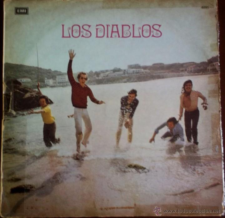 Discos de vinilo: LP argentino de Los Diablos a&ntilde;o 1975 - Foto 1