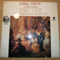 Discos de vinilo: CARMINA BURANA (CARL ORFF) 1976