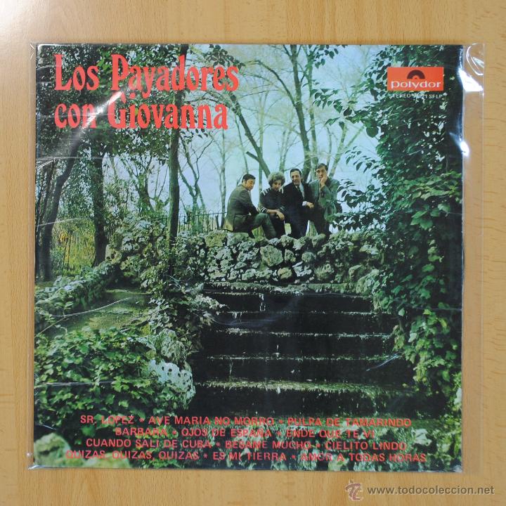 Vinyl records: LOS PAYADORES / GIOVANNA - LOS PAYADORES CON GIOVANNA - LP