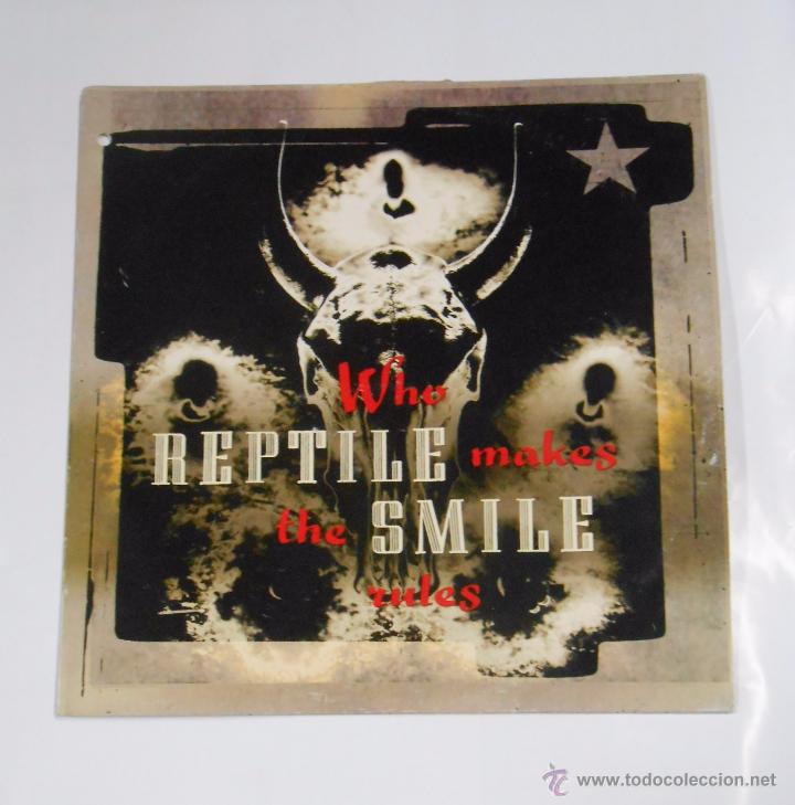 Discos de vinilo: REPTILE SMILE. - WHO MAKES THE RULES. - LP. TDKDA3 - Foto 1