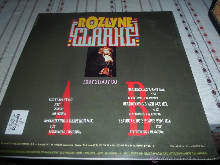 Discos de vinilo: Rozlyne Clarke - Eddy Steady Go - Foto 3