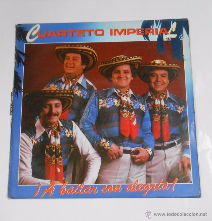 Discos de vinilo: CUARTETO IMPERIAL. &iexcl;A BAILAR CON ALEGRIA! TDKDA3 - Foto 1