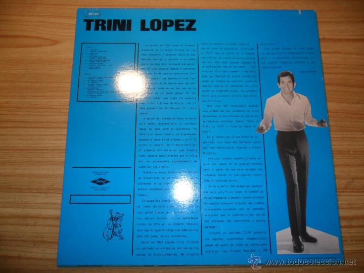 Discos de vinilo: Trini L&oacute;pez (Espa&ntilde;a, 1988) - Foto 2