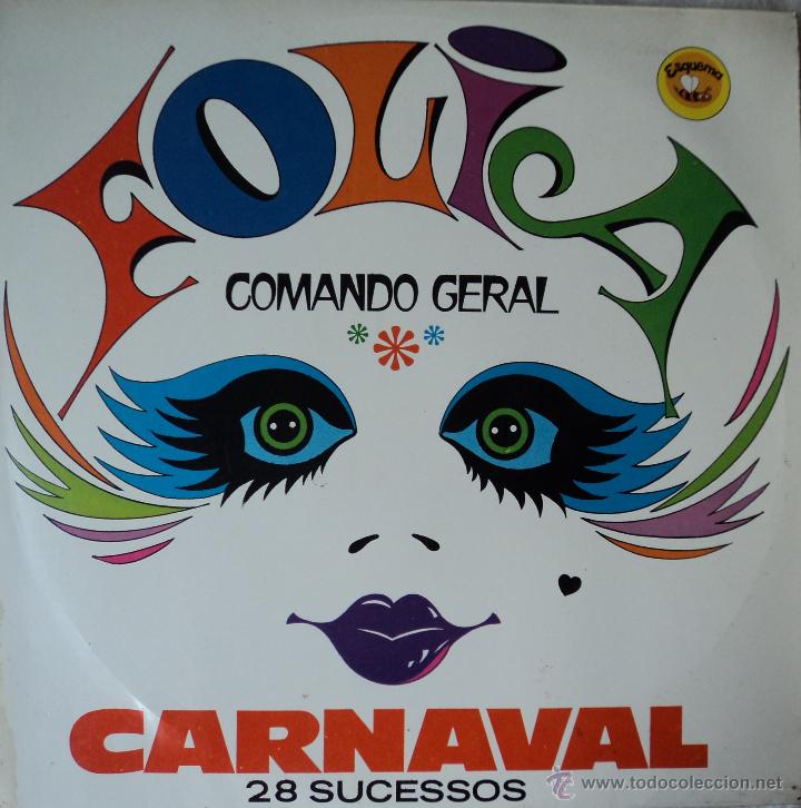 Discos de vinilo: Comando Geral - Carnaval 28 Sucessos - Edici&oacute;n de Brasil - Foto 1