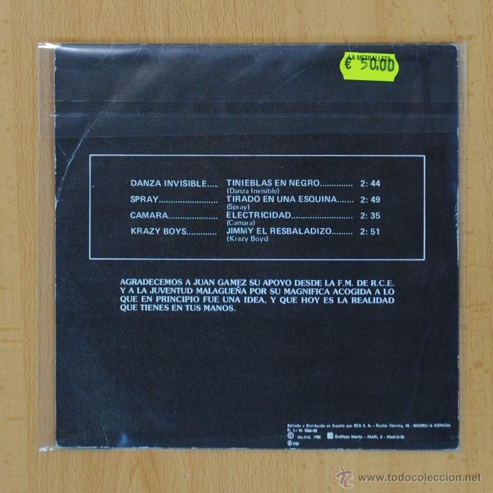 Discos de vinilo: VARIOS - DANZA INVISIBLE + 3 - EP - Foto 2