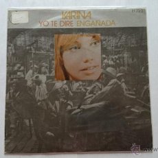 Discos de vinilo: KARINA - YO TE DIRE (BSO 'LOS ULTIMOS DE FILIPINAS') / ENGAÑADA (1971). Lote 55087150