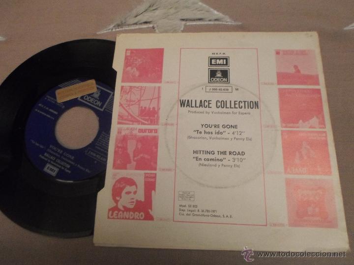 Discos de vinilo: WALLACE COLLECTION / YOURE GONE - Foto 2