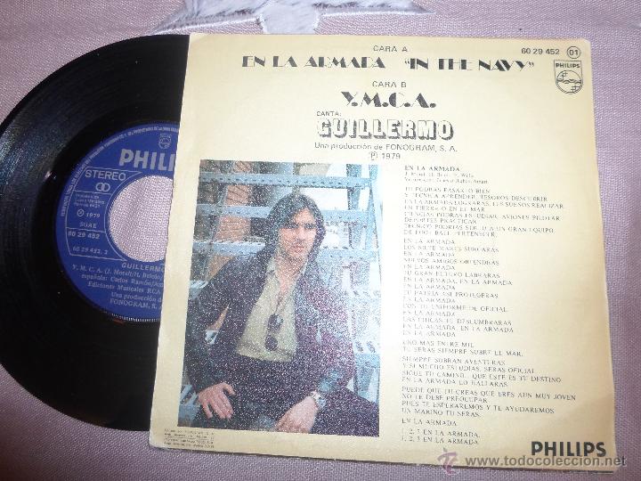 Discos de vinilo: GUILLERMO EN LA ARMADA IN THE NAVY - Foto 2