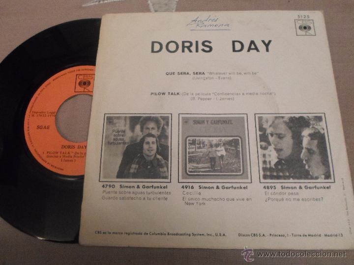 Discos de vinilo: DORIS DAY QUE SERA SERA - Foto 2