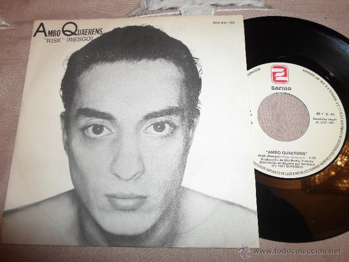 Discos de vinilo: AMBO QUAERENS  RISK - Foto 1