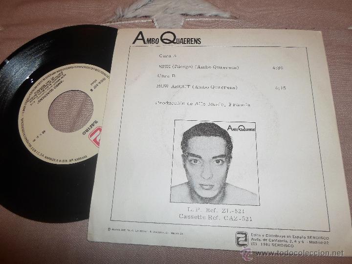 Discos de vinilo: AMBO QUAERENS  RISK - Foto 2